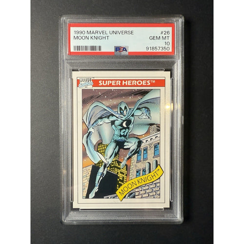 1990 Marvel Universe #26 Moon Knight PSA 10