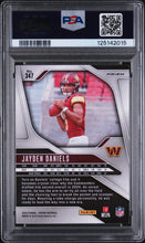 Load image into Gallery viewer, JAYDEN DANIELS - 2024 PANINI PRIZM #347 LAZER PRIZM - PSA 10