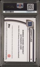 Load image into Gallery viewer, COOPER FLAGG - 2024 BOWMAN U #16 BLACK &amp; GOLD STEALTH AUTO - PSA 10 /24