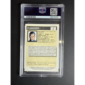 1990 Marvel Universe #47 Punisher PSA 9