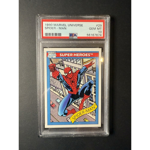 1990 Marvel Universe #29 Spider-Man PSA 10