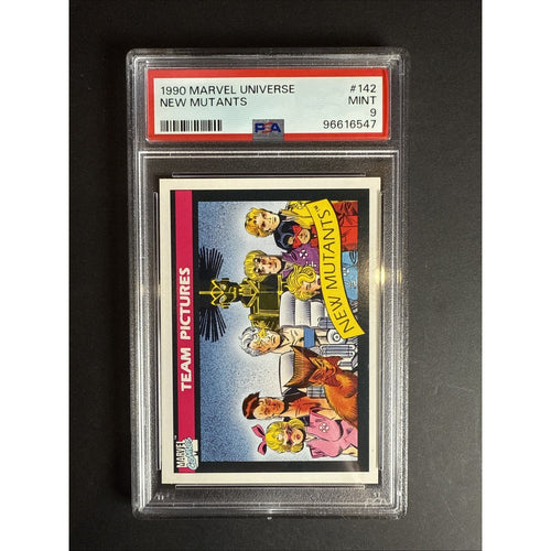 1990 Marvel Universe #142 New Mutants PSA 9