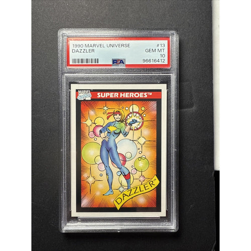 1990 Marvel Universe #13 DAZZLER PSA 10