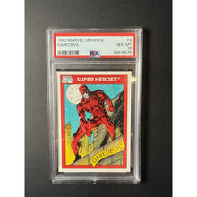 Load image into Gallery viewer, 1990 Marvel Universe #4 Daredevil PSA 10