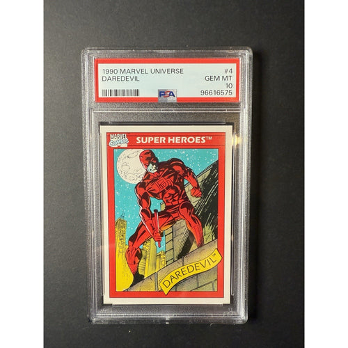 1990 Marvel Universe #4 Daredevil PSA 10