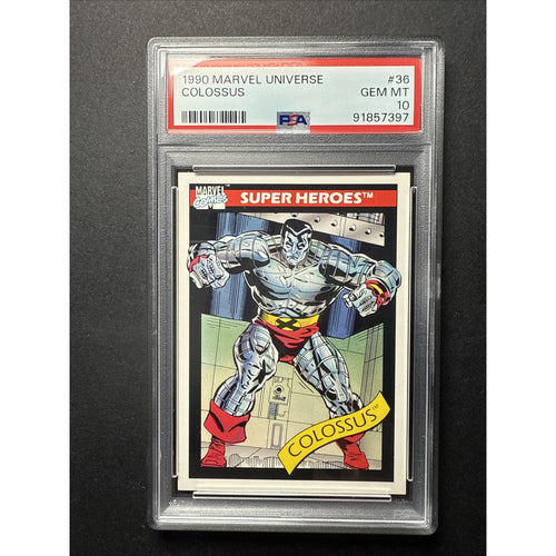1990 Marvel Universe #36 COLOSSUS PSA 10