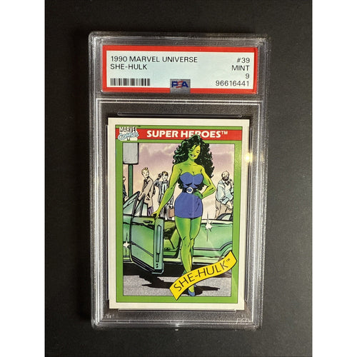 1990 Marvel Universe #39 She-Hulk PSA 9