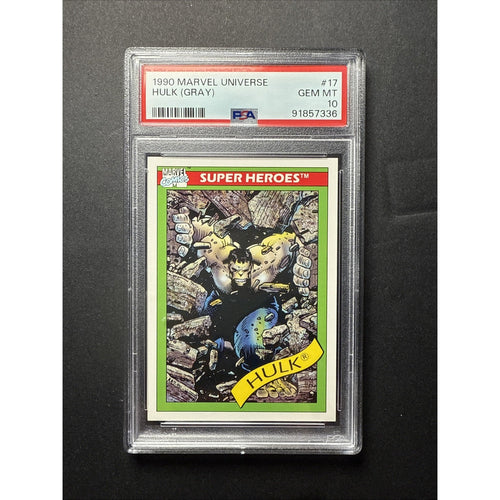 1990 Marvel Universe #17 HULK (GRAY) PSA 10