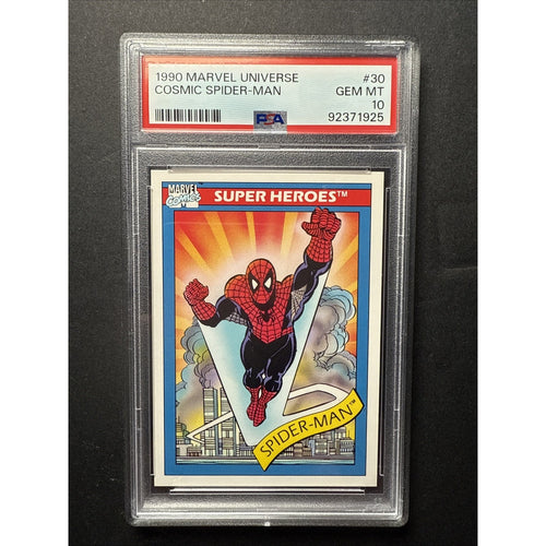 1990 Marvel Universe #30 SPIDER-MAN PSA 10