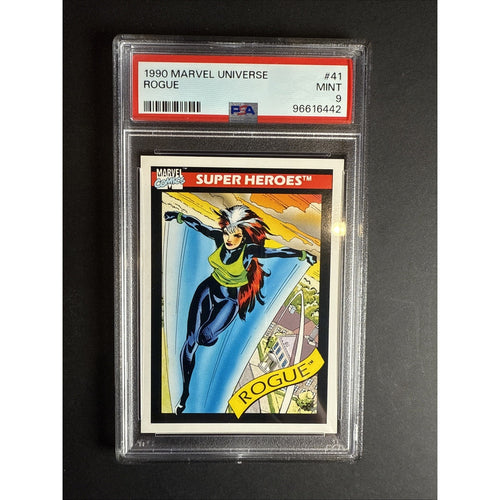 1990 Marvel Universe #41 Rogue PSA 9