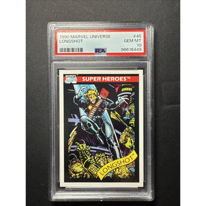 1990 Marvel Universe #45 LONGSHOT PSA 10
