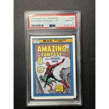 Load image into Gallery viewer, 1990 Marvel Universe #126 AMAZING FANTASY #15 PSA 10