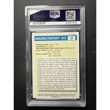Load image into Gallery viewer, 1990 Marvel Universe #126 AMAZING FANTASY #15 PSA 10