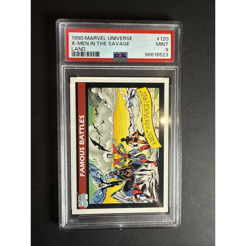 1990 Marvel Universe #120 X-Men in the Savage Land PSA 9