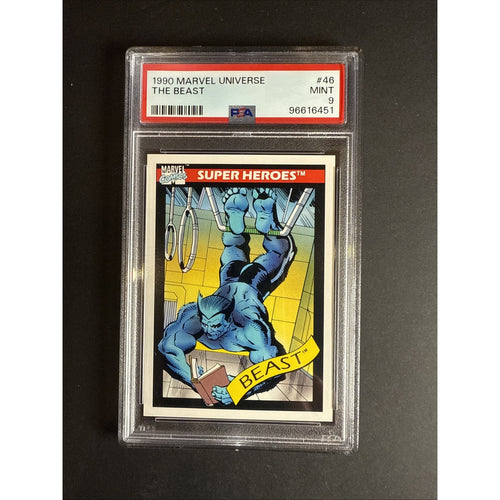 1990 Marvel Universe #46 The Beast PSA 9